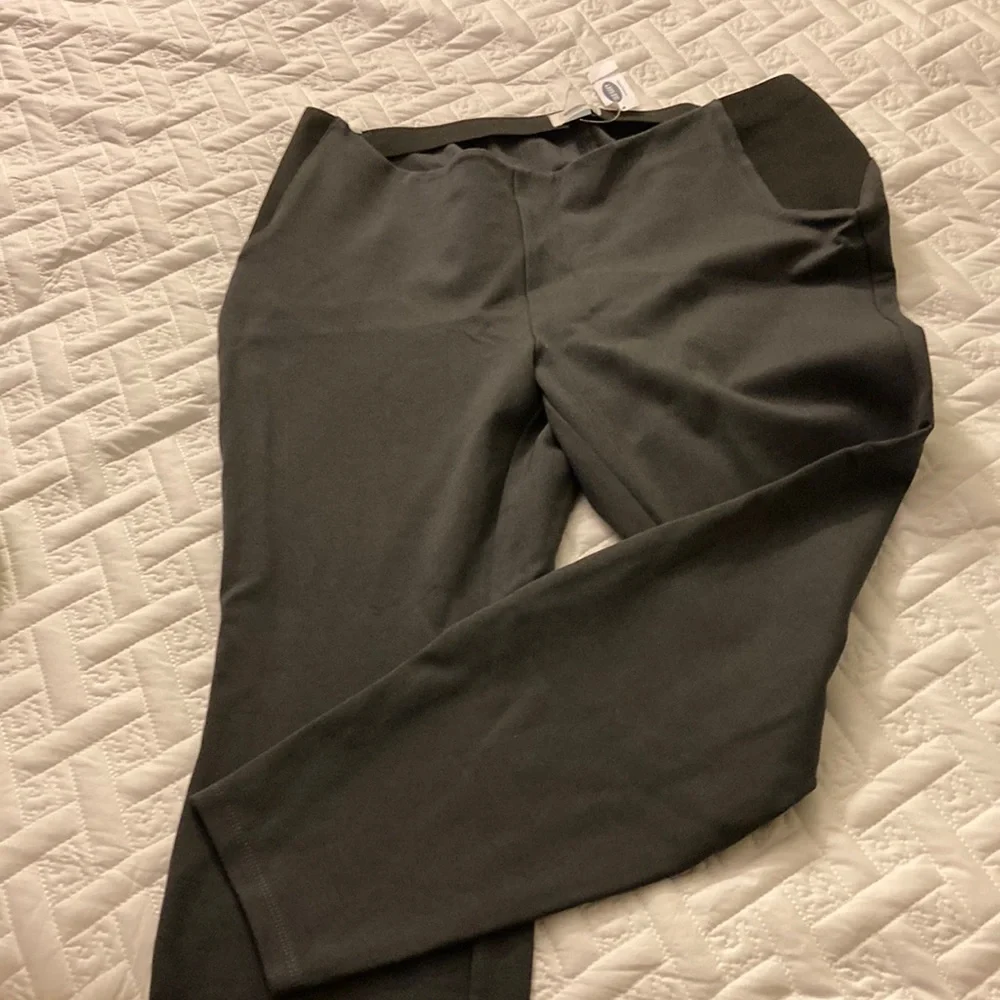 NWT Old Navy jodhpur style pants - gray - Picture 1 of 5